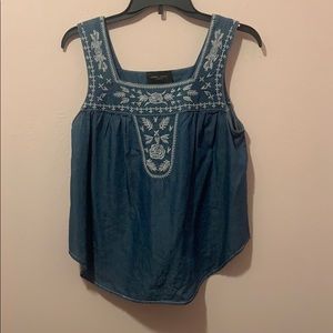 embroidered tank top!